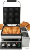 Commercial Electric Waffle Maker Machine
