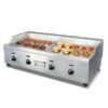 Commercial Gas Griddle Stainless Steel 8mm Plate Temperature Control