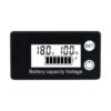 Compact Digital Voltmeter, White Screen NOT, White Screen H