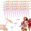 Compact Hand Helicopter, Set 30 Pieces, Outdoor Toys Party, Favors