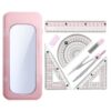 Compass Geometry Tool Set Metal Box Protractor Ruler Drawing Kit