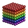 Compatible for UUUUON Magnetic Beads Gel, 2025 Nail Art Gel Polish for Water Ripple & Cat Eye Design, 6 Colors Set (99 characters)(Six Color216Pcs,4.8MM)