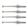 Compatible with Wltoys 12428 12423 12428-ABC 1/12 RC Car 4 Pcs Metal Front CVD Drive Shaft Upgrade Spare Parts Accessories RC Car Drive Shafts