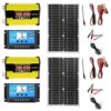 Complete Solar System - 18w Panel, 12v Charger, 300w Inverter