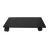 Computer Case Stand with Wheels for Desk Under Use, Adjustable