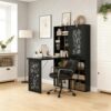 Computer Desks for Home Office, Standing Computer Desk Gaming Foldable,A55