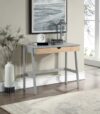 Computer Desk with Drawers,Workspace for Work Study,Desk in Gray/Natural