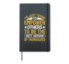 Conflict Resolution Specialist Quote Hardcover Journal, Black