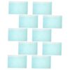 CONGARTENO 10 Sheets Holographic Craft Paper Light Through Pet Self Adhesive Vinyl Sticker Film with Flexible Material for Classroom Settings and Origami DIY Crafts