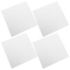 CONGARTENO 4pcs Blank Doodle Book for Drawing and Writing, Portable Lightweight Paper Sketchbook with Rounded Corners, 10 Sheets Each, for Classroom Projects and Travel Sketching