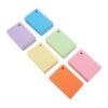 CONGARTENO 600pcs Neon Index Cards for Study Notes, Standard Size Paper Cards with Smooth Writing Surface and Easy Insertion, Punched for Portability, for Mobile Study and Home Use