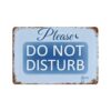 CONGIRLBOON Funny Motivational Slogan Print Vintage Horizontal Metal Tin Sign Iron Hanging Plate Horizontal with Rust Poster Wall Decor 7.9"x11.8"