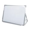Constructive Playthings 3 'N 1 Magnetic Write and Wipe Reversible Whiteboard and Felt Board for Toddlers with Stand, Hands-On Learning Toy for Ages 3+, Hangable or Free-Standing