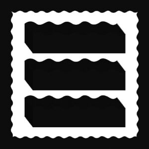 Containlol 118 ft Black Bulletin Board Borders Decoration