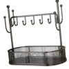 Contemporary Rack Metal Frame Desktop Jewelry Display Stand for Entryway Table Home Decoration Sundries Multipurpose Tray