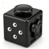 Cool 6 in 1 Fidget Block Cube Toy, Fidget Spinner, Fidget Slider, Fidget Controller Pad, Press Button, Cliker, Unique Desk Toy Stress Relief Focus Anti Anxiety Toy for Kids Adults