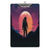 Cool Astronaut Acrylic Clipboard 12.5" X 8.5" Letter Size