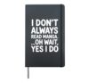 Cool Manga Art For Men Women Kids Anime Otaku Manga Lover Hardcover Journal, Black