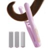 Cordless Curling Iron Interchangeable Wand 160-220°C for Travel