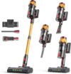 Cordless Vacuum Cleaner, Powerful Stick Vacuum for Carpet and Hard Floors