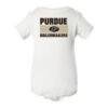 CornBorn Purdue Boilermakers Baby Bodysuit, Boiler Up, White Newborn
