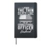Correctional Officer Husband Marriage Hardcover Journal, Black