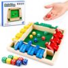 COSTECH Shut The Box Game, Classic 2-4 Player Fun Math Strategy Board Game