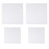 Cotton Oil Painting Canvas Frame 4pcs Set Square