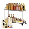 Countertop Organizer 2 Tier Pantry Seasoning Shelf