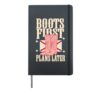 Country Bar Girls Western Girls Line Dancing Gift Hardcover Journal, Black