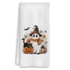 COWEB Halloween Witchy Ghost Kitchen Dish Towels 16x24 Inches