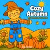 Cozy Autumn Mini Coloring Book For Kids: Cute Travel-Size Coloring Fun For Ages 4-8 (Lily Grace Pocket-Size Coloring Books for Kids)