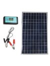 Cozypuff 100W Solar Panel Kit,Panels Module 100w with Controller Solar Panel Kit