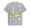 Cozy Reading Nook Teacup and Paperback Book T-Shirt, Men, Heather Grey, X-Large