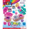 Cra-Z-Art Softee Dough Donut Shop Playset, Modeling Dough Play Toy for Kids Ages 3 Years and Up