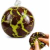 Crackable Wax Squishy Ball Crispy Crunch Snowball Soft Gel Toy，Matcha