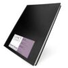Craft County 9” x 12” Dry Media Sketchbook – Hard Bound Sketchbooks Holding 80 Sheets of Premium 75 lb. (110 GSM) Paper