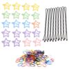 CRAFTHROU 1170pcs Hair Clip and Rubber Band Set for Hairstyles