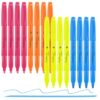 craftinova Highlighters 4 colors Yellow Orange Pink Blue, 16 pack