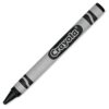 Crayola Crayons, Black, Single Color Crayon Refill, 12 Count Bulk Crayons, School Supplies