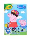 Crayola Peppa Pig Coloring Book with Stickers, Gift for Kids, 96 Pages, Ages 3, 4, 5, 6