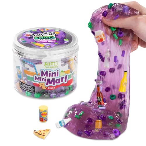 Crazy Aaron's Slime Charmers® - Mini Mini Mart - Purple Buttery Slime, Sensory Toys for Kids - Creative and Endless Fun, Stress Relief Therapy, Gifts for Girls and Boys - Made in USA