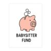 Creative Co. Piggy Bank Savings Jar for Babysitter Fund