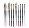 Creative Mark FX Effects Taklon Paint Brushes, Set of 10-3 Pack