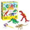 Creativity for Kids Create with Clay Dinosaur Craft Kit (Ages 5+)