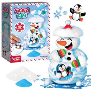 Creativity for Kids Sand Art Snowman Kit, Frosty Friend (Ages 6+)