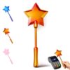 Credit Card Wand Tap to Pay, Magical Star Payment Wand with Snug Card Holder, Contactless Fairy Wand for Drive Thru, Self Checkout & Fun Gifts (Rose Gold)