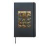 Cretaceous Titans Dinosaur Fossil Paleontology Prehistory Hardcover Journal, Black