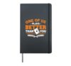 Cribbage Hardcover Journal, Black