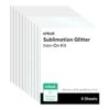 Cricut Sublimation Glitter Iron-On Kit – 8.5 in x 11 in (5 ct)